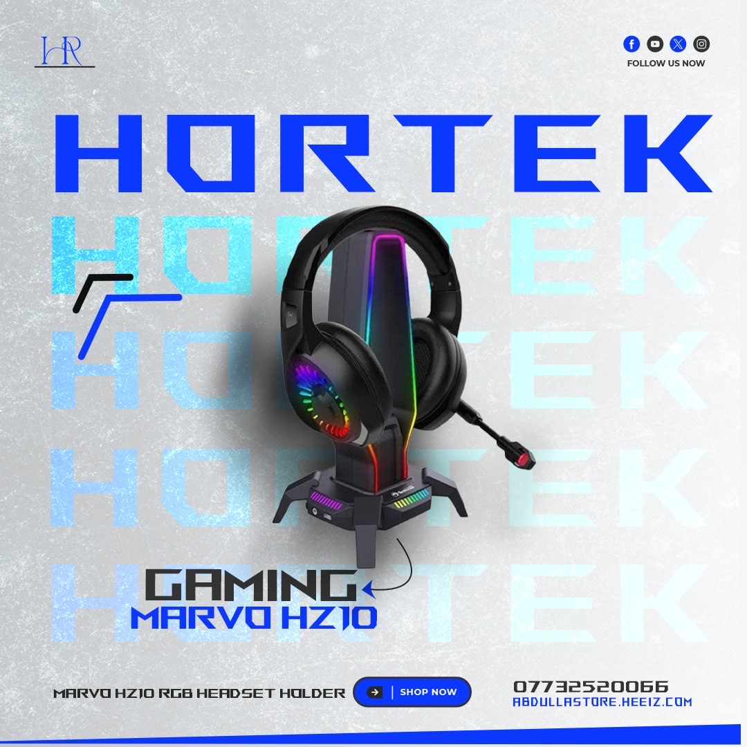 Marvo HZ10 RGB Headset Holder